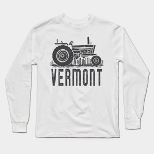 Vermont Vintage Tractor Long Sleeve T-Shirt
